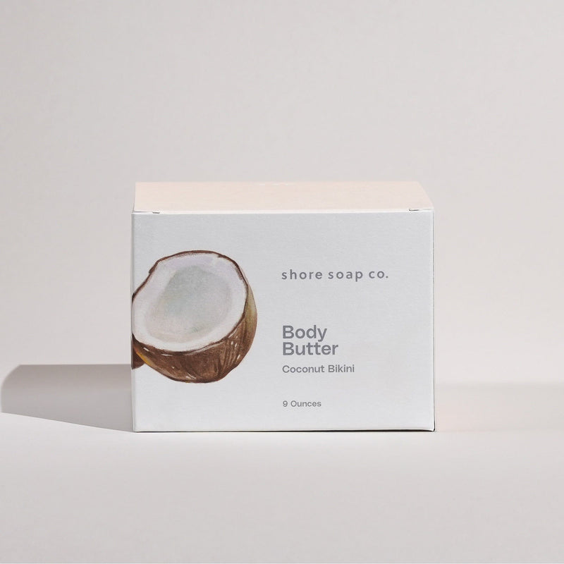 Shore Soap Co. Coconut Bikini Body Butter Body Butter Light Gray