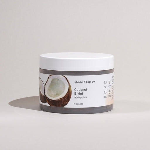 Shore Soap Co. Coconut Bikini Body Polish Body Polish Light Gray