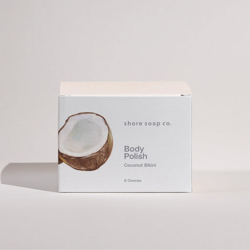 Shore Soap Co. Coconut Bikini Body Polish Body Polish Light Gray