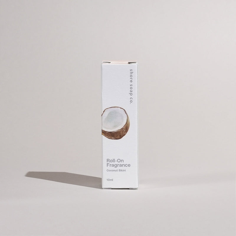 Shore Soap Co. Coconut Bikini Roll-On Fragrance Roll-On Fragrance Gray