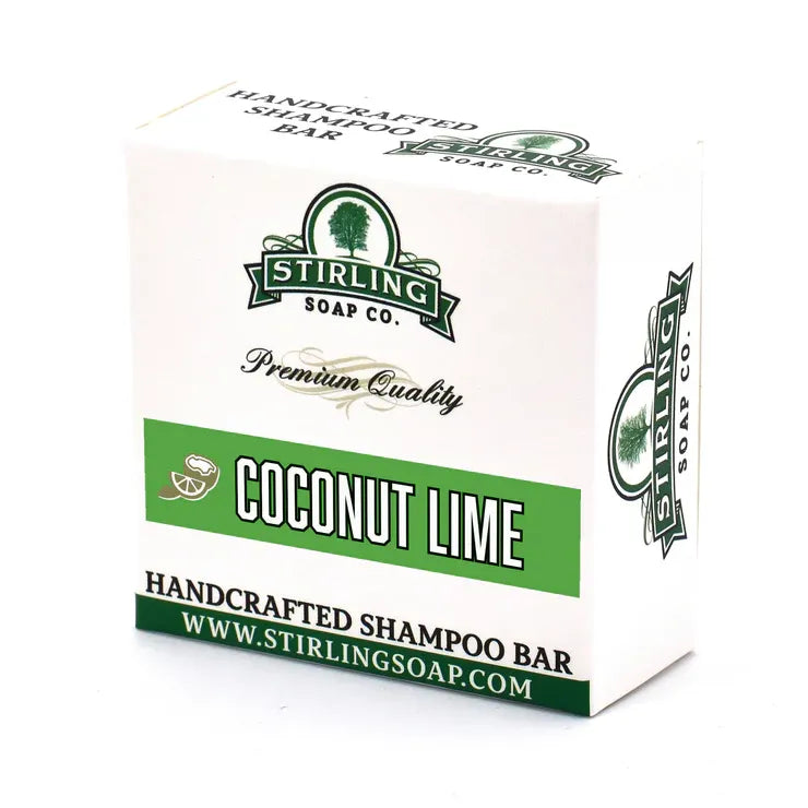 Stirling Soap Co. Stirling Soap Co. Coconut Lime Shampoo Bar 3.8 Oz Shampoo White Smoke