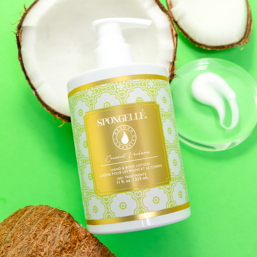 Spongellé Coconut Verbena | Body Lotion Body Lotion Light Green