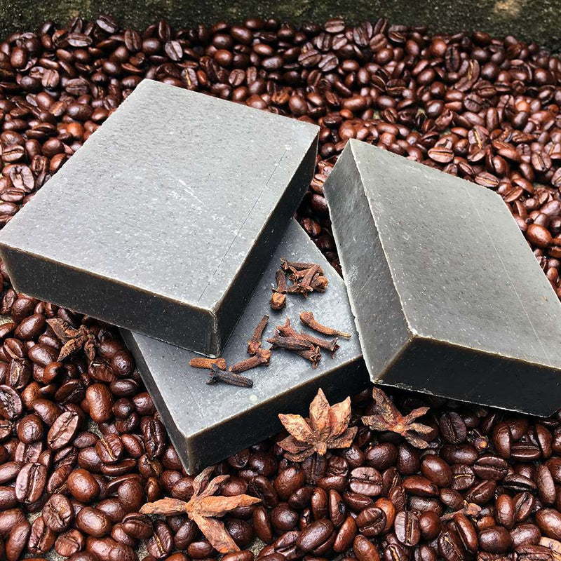 Chagrin Valley Soap & Salve Natural Soap: Coffee & Clove Soap Dark Slate Gray Travel Size Bar 1.7 oz