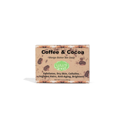 Lulu’s Holistics Coffee & Cocoa Mango Butter Bar Soap – Exfoliating Cleanse Bar soap Tan 1 Bar,2 Bars,3 Bars,4 Bars,20 Bars (bulk)