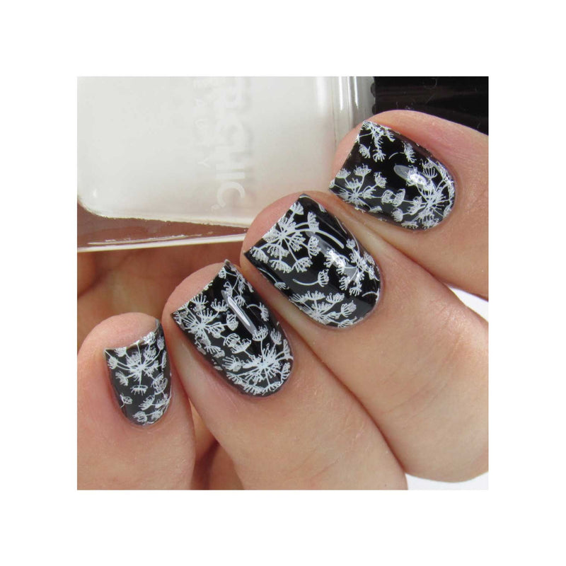 UberChic Beauty Collection 29 Stamping Plate Rosy Brown