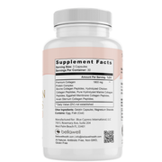 Bellawell Health Collagen Peptides Types I, II, III, V, X by Bellawell Capsules Lavender