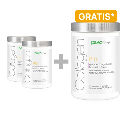 Paleolife Collagen P18 collagenp18 Black 3x2