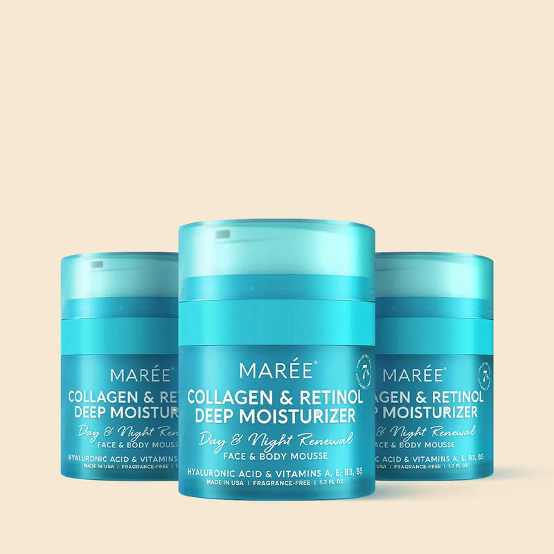 Maree Retinol & Collagen Anti-Age Cream Antique White 3 items - Best price