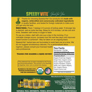 SpeedyVite® Colon Detox Tea | Gentle Digestive Support & Regularity* USDA Organic | SpeedyVite - FREE SHIPPING Tea Dark Slate Gray 4oz USDA Organic,28 Pyramid Teabags Wild-crafted/harvested,CASE OF 6x 4oz Loose Leaf,CASE OF 6x (28 Teabags)
