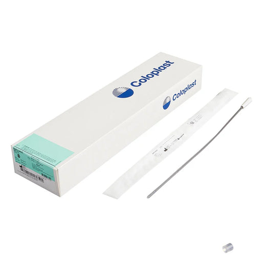 Coloplast Coloplast Self-Cath Straight Tip Female/Male Catheter – 12Fr, 16" 30 Count Medical Supplies White Smoke