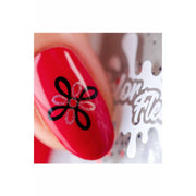 UberChic Beauty Flourishes & Ornaments Stamping Plate Brown
