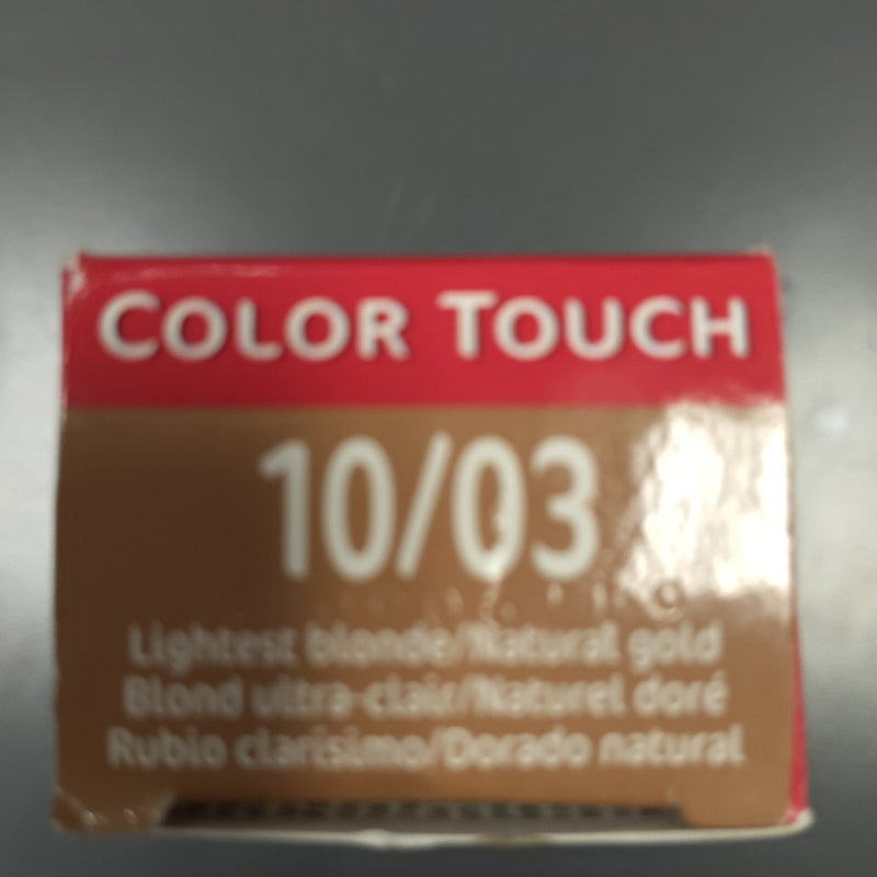 VIP Extensions Wella Color Touch 10/03 Demi-Permanent Hair Color Demi-Permanent Hair Color Dim Gray