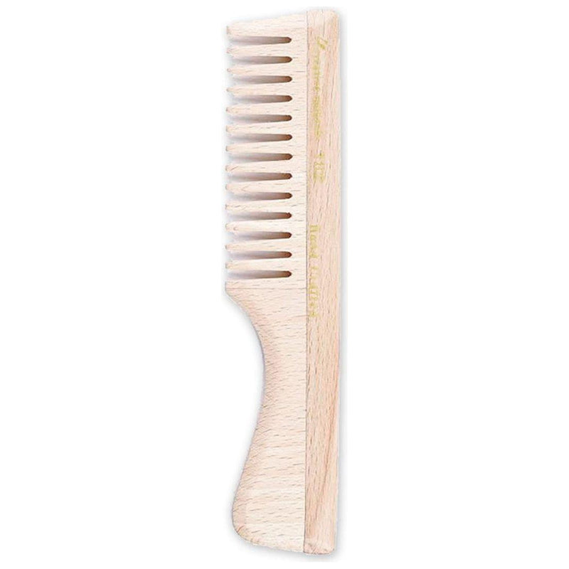 Creative Pro Hair Tools Birch Wood 8.25 inch Styling Comb Styling Comb Light Gray