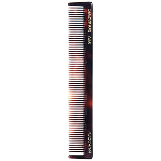 Creative Pro Hair Tools C25 Styling & Cutting 7.5 Inch Tortoise Comb Hair Comb Rosy Brown Default Title