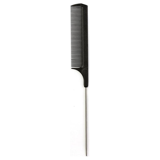 Creative Pro Hair Tools CHR-50 Carbon Rat Tail Comb Hair Comb White Smoke Default Title