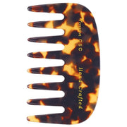 Creative Pro Hair Tools Tortoise Hair Pick Pocket Comb Hair Comb White Smoke C5C LG - 3.75" X 2.5"