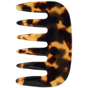 Creative Pro Hair Tools Tortoise Hair Pick Pocket Comb Hair Comb White Smoke C5C SM - 3.0" X 2.0"