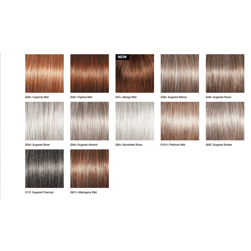 VIP Extensions Commitment by Gabor Wig White Smoke Average / G2+ Licorice Mist,Average / G4+ Dark Chocolate Mist,Average / G6+ Coffee Mist,Average / G8+ Chestnut Mist,Average / G10+ Nutmeg Mist,Average / G11+ Mocha Mist,Average / G12+ Pecan Mist,Average / G13+ Cappuccino Mist,Average / G14+ Almond Mist,Av
