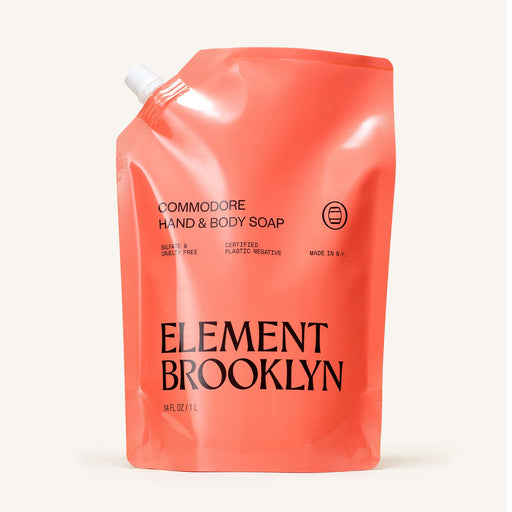 Element Brooklyn Commodore Hand & Body Soap Hand Soap Salmon