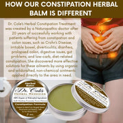 COLEHERBALS LLC 04 - Dr. Cole’s Constipation Remedy Herbal Antique White
