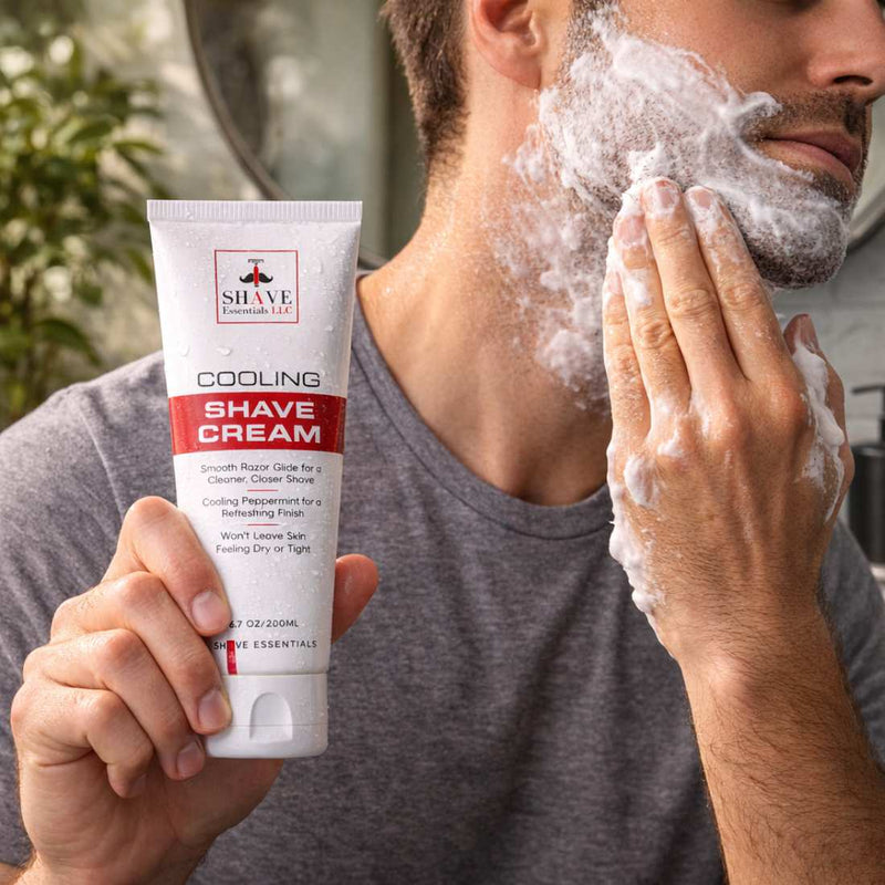 Shave Essentials Cooling Shave Cream Shave Creams & Soaps Dark Slate Gray