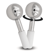 ZAQ Skin & Body ZAQ Icy Steel Cryo Ice Globes: Ultimate Facial Cryotherapy Tool Skin Care Gray