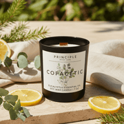 P R I N C I P L E Copacetic Soy Wax Candle Candles Wheat