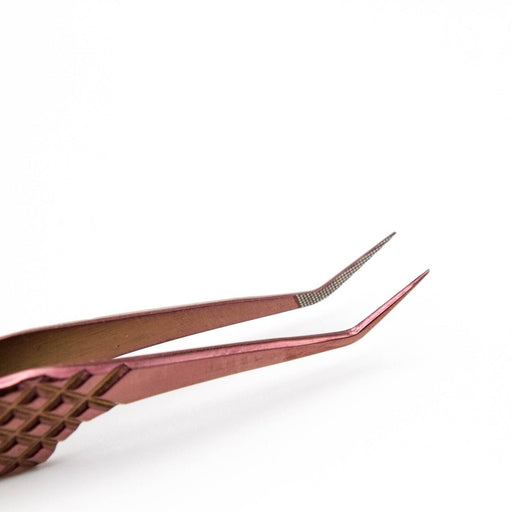 Mega Lash Academy Copper Fiber - MF4 - 45 Degree Volume Tweezers Tweezers Sienna
