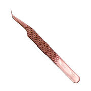 Mega Lash Academy Copper Fiber - MF4 - 45 Degree Volume Tweezers Tweezers Light Pink