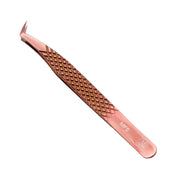 Mega Lash Academy Copper Fiber - MF5 - Boot Volume Tweezers Tweezers Dark Salmon