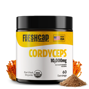 FreshCap Mushrooms Cordyceps Mushroom Extract Powder Powder Black Default Title