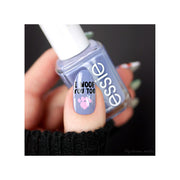 UberChic Beauty Corgi Love Stamping Plate Gray
