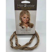 VIP Extensions Christie Brinkley Corinthian Headband Hair Accessories Gray HT25 Med Golden Blonde