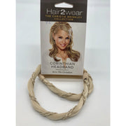 VIP Extensions Christie Brinkley Corinthian Headband Hair Accessories Light Gray HT2 | Almost Black,HT25 Med Golden Blonde,HT6/30H | Dark Medium Brown,HT22 Platinum Blonde,HT3025S+ Med Red/Red Highlight,HT6,HT56/60 Light Grey,HT10 Med Brown,HT14/88,HT12,HT4 Darkest Brown