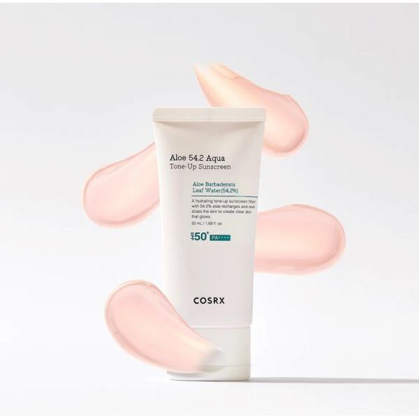 AsiaBeautyMall Cosrx Aloe 54.2 Aqua Tone-Up Sunscreen SPF50+ PA++++ Sunscreen Lavender