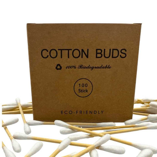 Shave Essentials Cotton Buds Cotton Swabs White Smoke