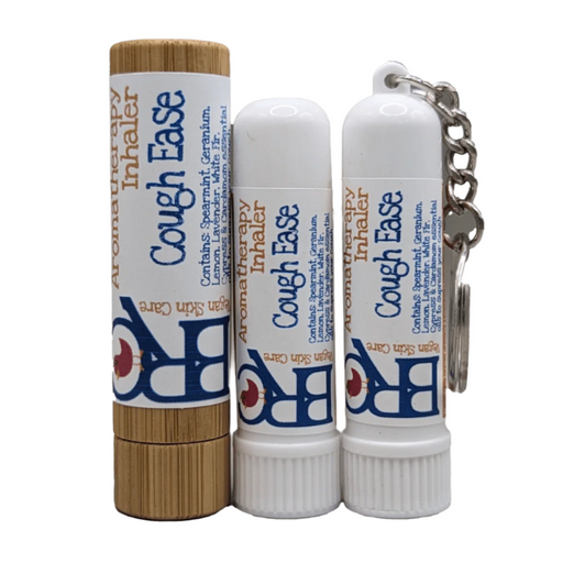 By Robin Creations Cough Ease Aromatherapy Inhaler Aromatherapy Gray Plastic - with a keychain,Plastic - without a keychain,Bamboo (100% Plastic-Free & Zero Waste)