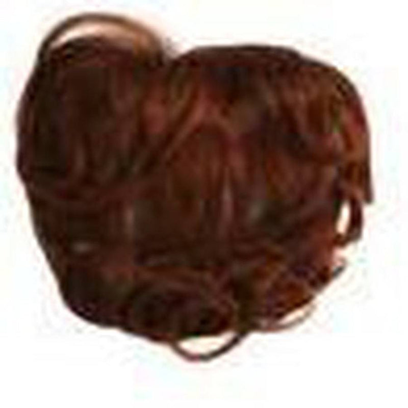 VIP Extensions COVERX TP-310 Curly 5-6" 24g (Mono Front) Hair Extension White Smoke 1 - Jet Black,18/22 -Ash Brown / Champagne Blonde,613 - Platinum Blonde