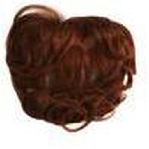 VIP Extensions COVERX TP-310 Curly 5-6" 24g (Mono Front) Hair Extension White Smoke 1 - Jet Black,18/22 -Ash Brown / Champagne Blonde,613 - Platinum Blonde