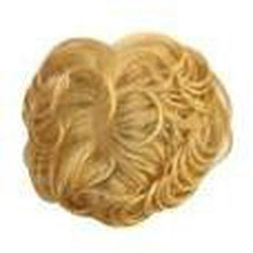 VIP Extensions COVERX TP-320 Curly 5-6" 24g (Mono Side Part) Hair Extension White Smoke 1 - Jet Black,18/22 -Ash Brown / Champagne Blonde,613 - Platinum Blonde