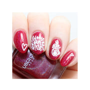 UberChic Beauty Cozy At Home Stamping Plate Brown