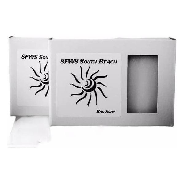 Murphy and McNeil SFWS South Beach Bar Soap - by Murphy and McNeil Bath Soap Light Gray Two Bars (5.0oz x 2)
