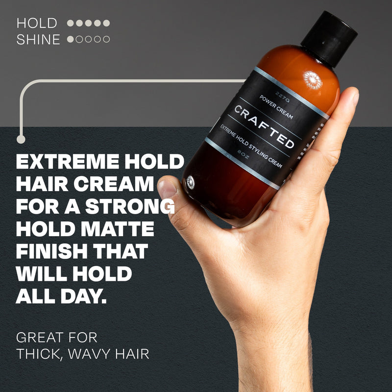 TheSalonGuy CRAFTED Power Cream Haircare Dark Slate Gray