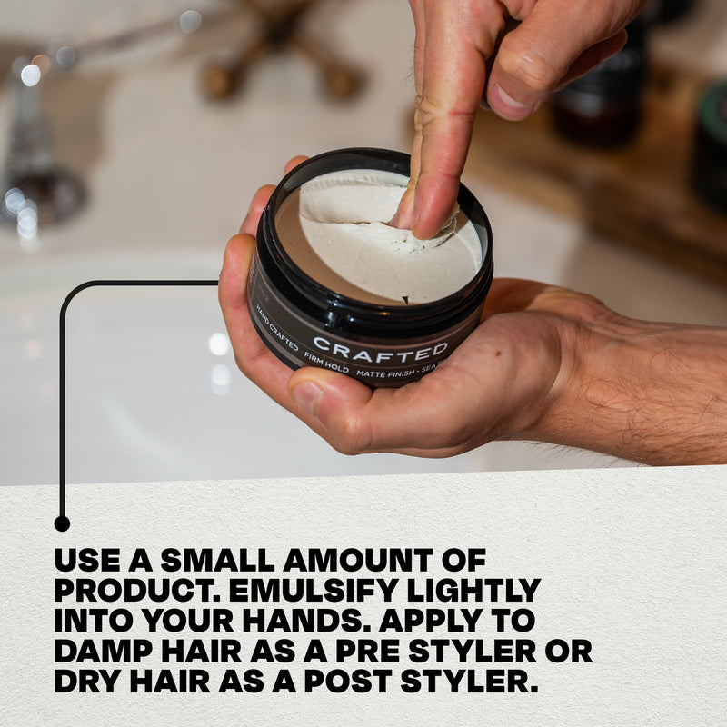 TheSalonGuy CRAFTED Sea Salt Paste Haircare Lavender