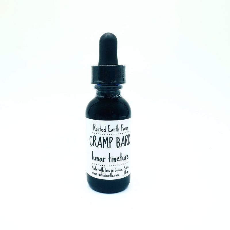 Rooted Earth Farm + Apothecary Cramp Bark Tincture Tinctures + Capsules White Smoke 1 oz
