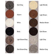 Graftobian Make-Up Company Bulk Crepe Wool, 1 yard braided Dark Gray Dark Brown,Light Brown/Grey Blend,Medium Grey,Light Blonde,Light Brown,Light Grey,Dark Grey,Auburn,White,Black,Dark Brown/Grey