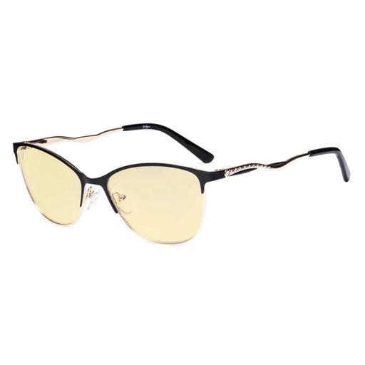 eyekeeper.com Crystal Blue Light Blocking Eyeglasses LX19014-BB60 Eyeglasses White Smoke Black / without magnification,Purple / without magnification,Red / without magnification