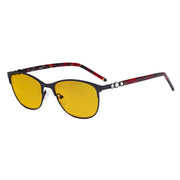 eyekeeper.com Crystal Blue Light Blocking Eyeglasses LX19020-BB90 Eyeglasses White Smoke Black / without magnification,Blue / without magnification,Red / without magnification