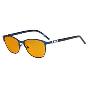 eyekeeper.com Crystal Blue Light Blocking Eyeglasses LX19020-BB98 Eyeglasses White Smoke Blue / without magnification