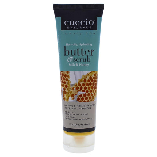 VIP Extensions Cuccio Naturalé Butter Scrub, 4 oz Body Scrub White Smoke